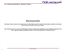 Tablet Screenshot of kiessling-racing.de